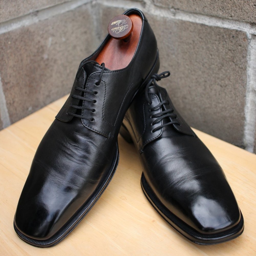 Hugo Boss Leather Derby Dress Shoe